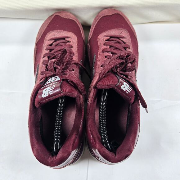 New Balance 515 Low Top Trainers In Deep Wine Suede Shoes‎ Women's Size 11 - Picture 7 of 10